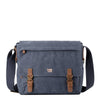 TRP0207 Troop London Classic Canvas Laptop Messenger Bag