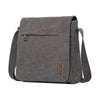 CLASSIC CANVAS ACROSS BODY BAG - TRP0219 - BLACK - RUTHERFORD & Co