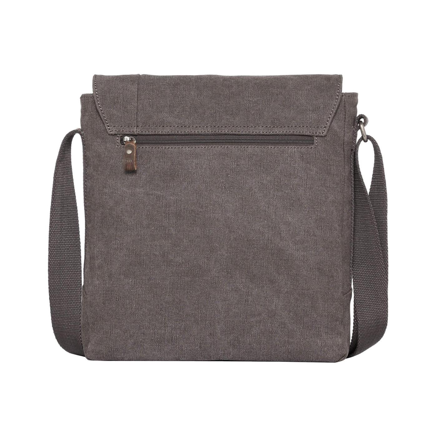 CLASSIC CANVAS ACROSS BODY BAG - TRP0219 - BLACK - RUTHERFORD & Co