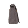 CLASSIC CANVAS ACROSS BODY BAG - TRP0219 - BLACK - RUTHERFORD & Co