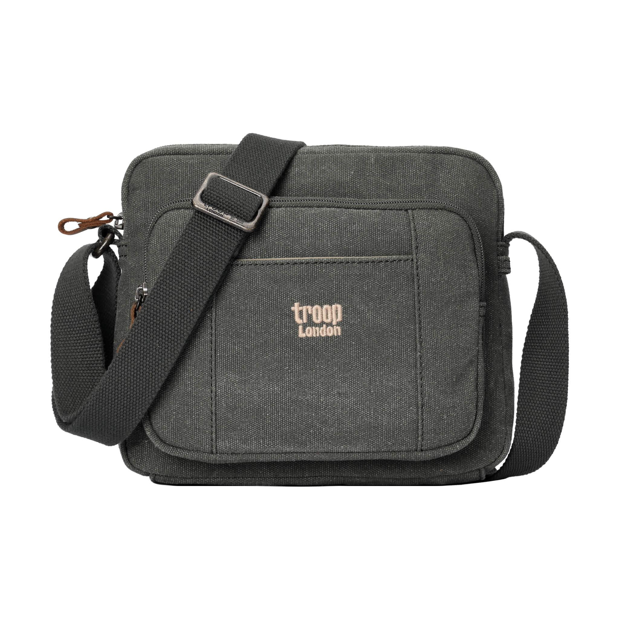 Lightweight Canvas Crossbody Bag | TRP0235 Green