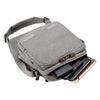 CLASSIC CANVAS ACROSS BODY BAG - TRP0238 - ASH GREY - RUTHERFORD & Co