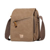 CLASSIC CANVAS ACROSS BODY BAG - TRP0239 - BROWN - RUTHERFORD & Co