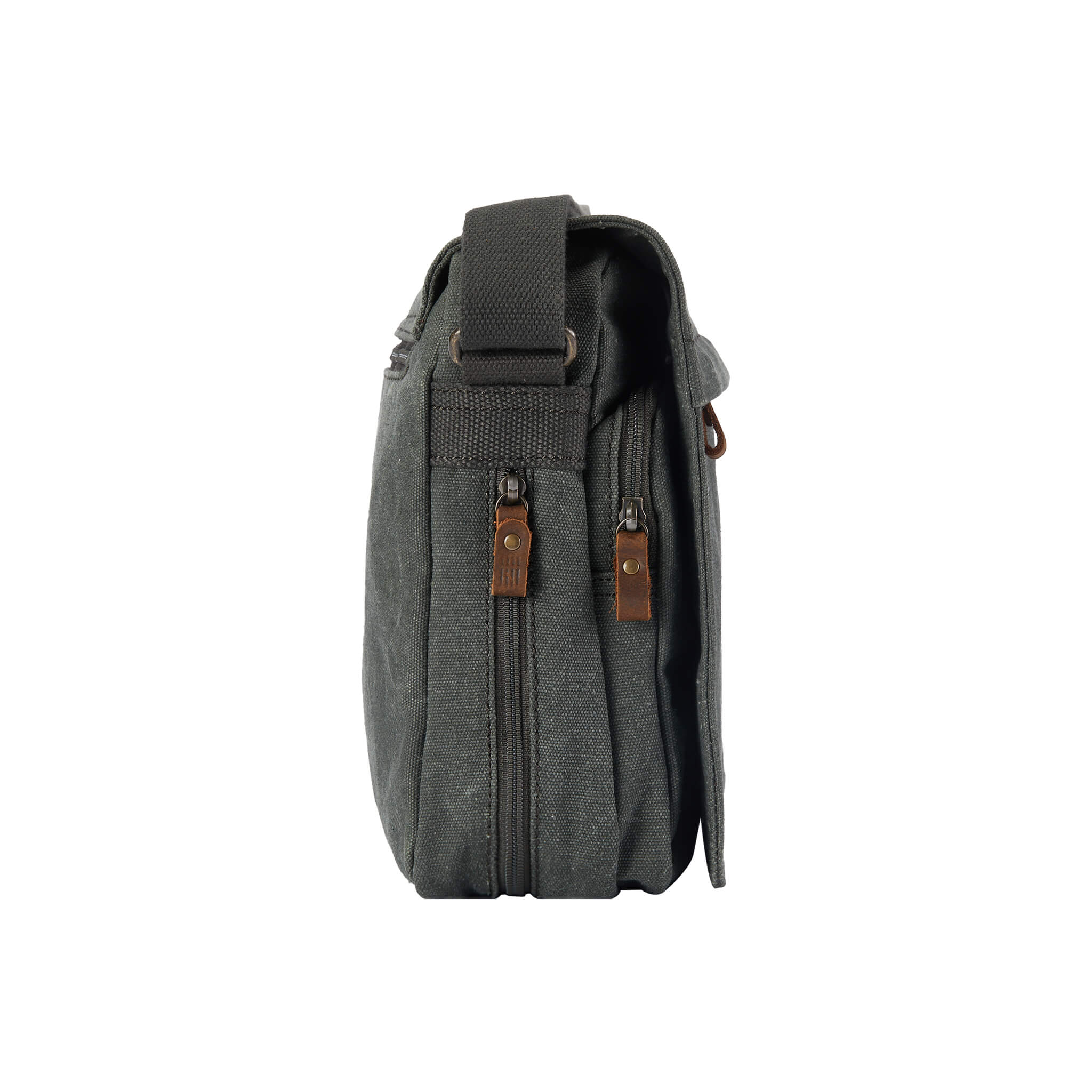 Classic Canvas Messenger Bag | TRP0241 Green