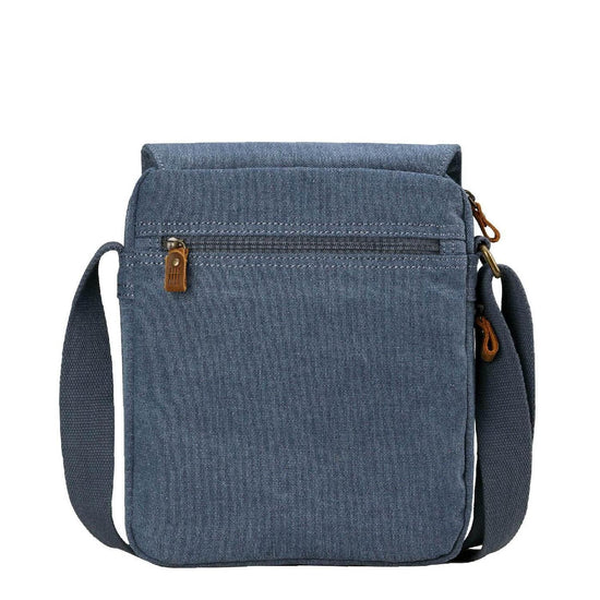 CLASSIC CANVAS ACROSS BODY BAG - TRP0242 - BLUE - RUTHERFORD & Co
