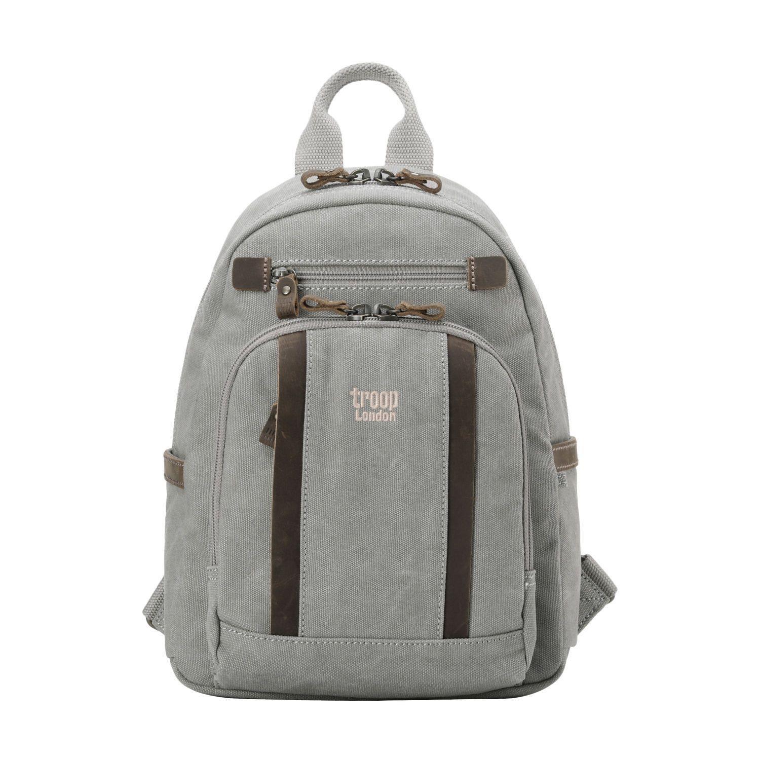 Small Canvas Backpack with Tablet Sleeve | TRP0255