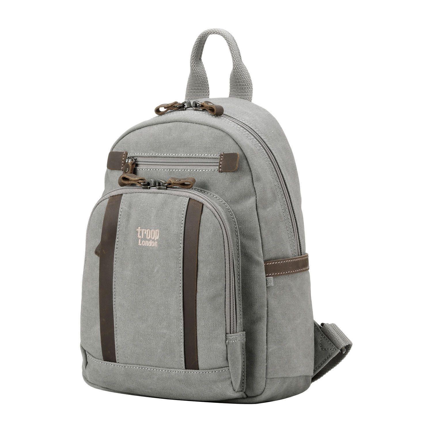Small Canvas Backpack with Tablet Sleeve | TRP0255