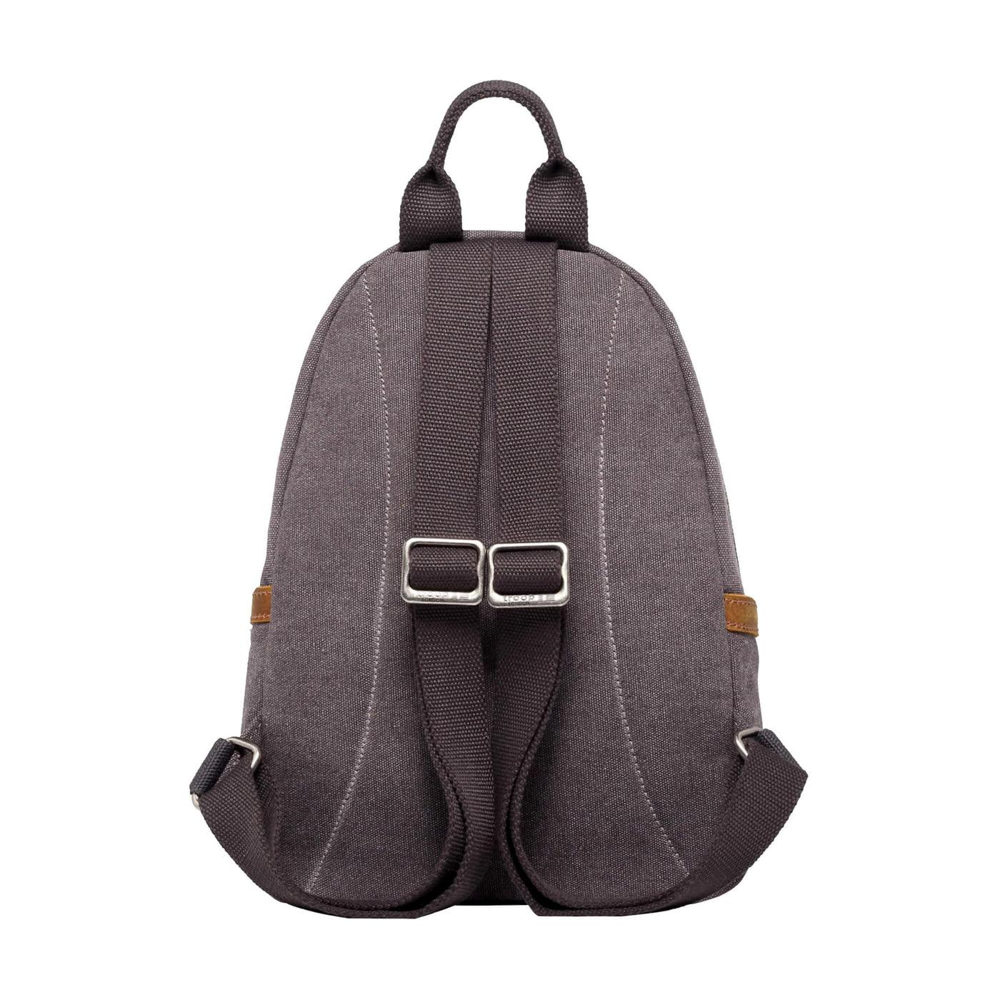 CLASSIC CANVAS BACKPACK - TRP0255 - BLACK - RUTHERFORD & Co