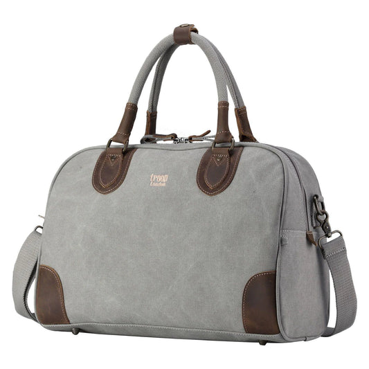 CLASSIC CANVAS HOLDALL - SMALL - TRP0262 - ASH GREY - RUTHERFORD & Co