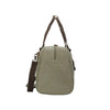 CLASSIC CANVAS TRAVEL DUFFEL BAG - LARGE HOLDALL - KHAKI - RUTHERFORD & Co
