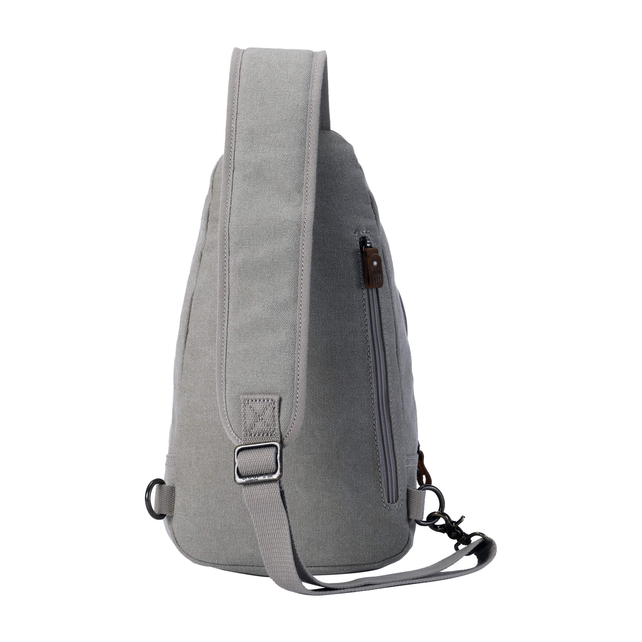 Canvas Sling Bag One Strap Backpack | TRP0551 Ash Grey