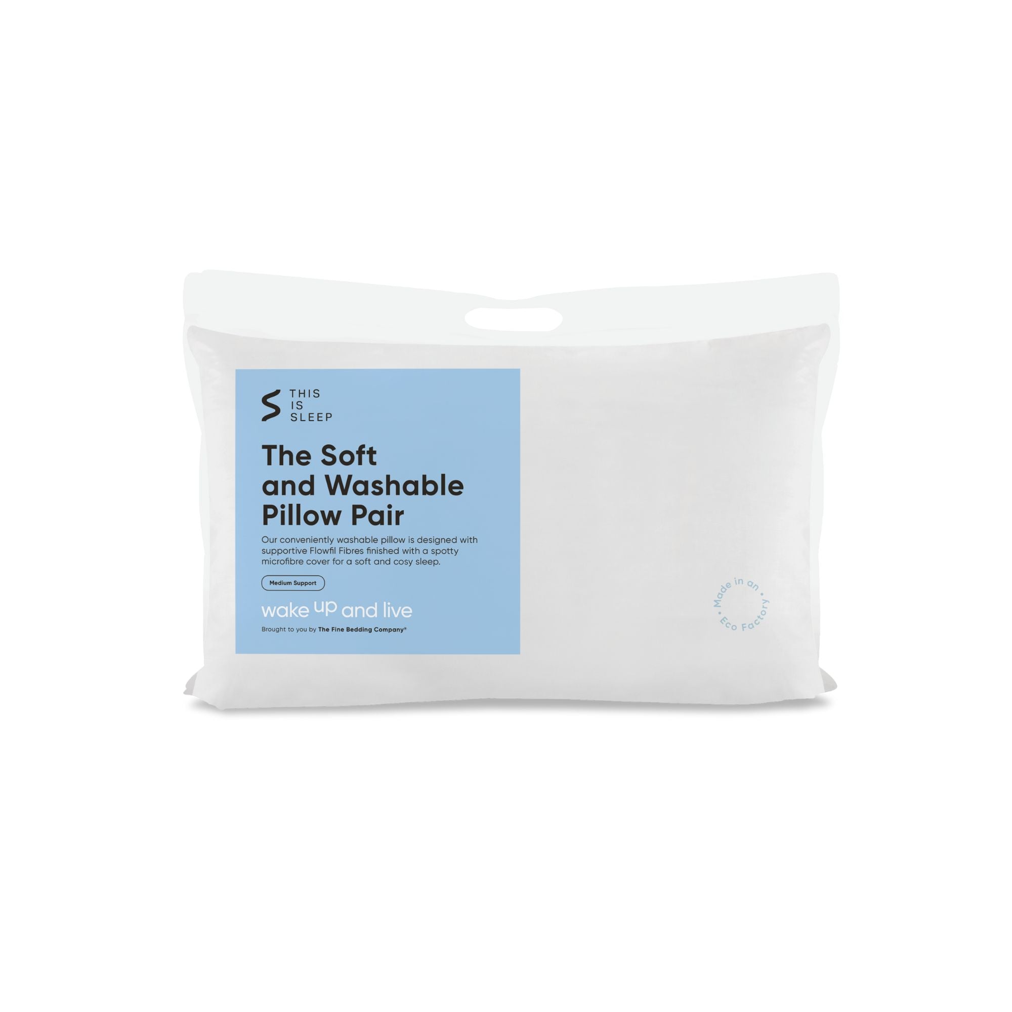 The Soft & Washable Pillow Pair