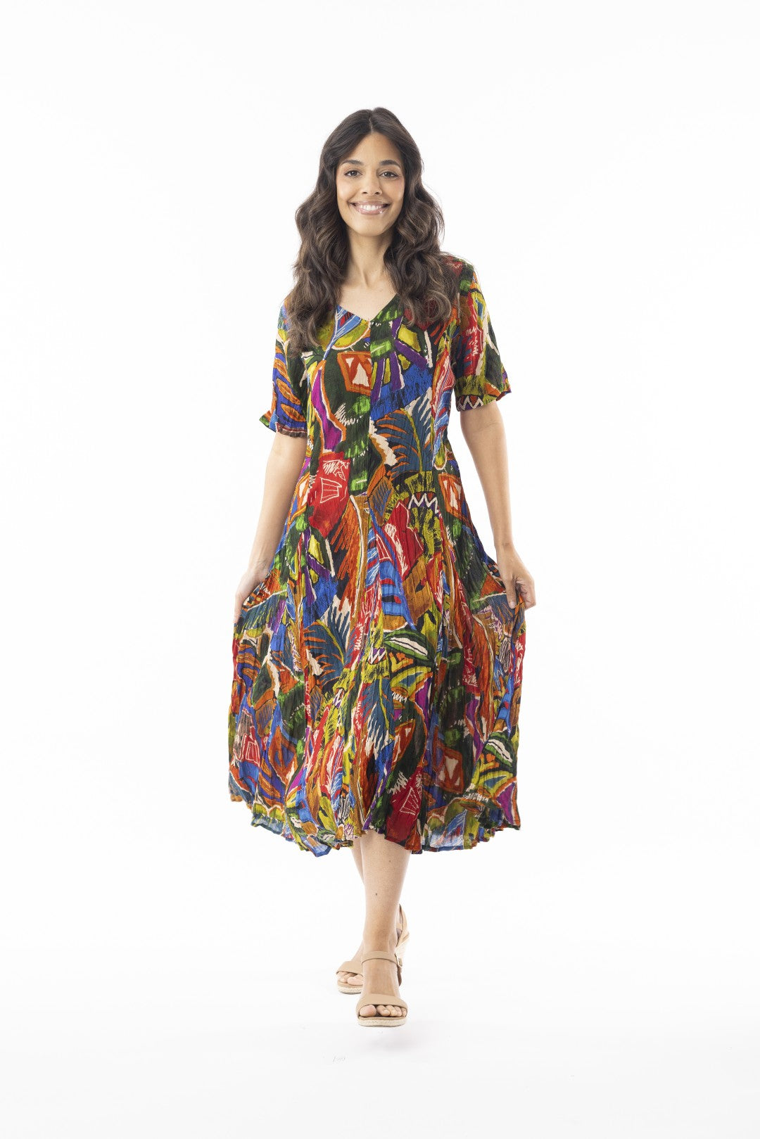 Torgua Godet Dress