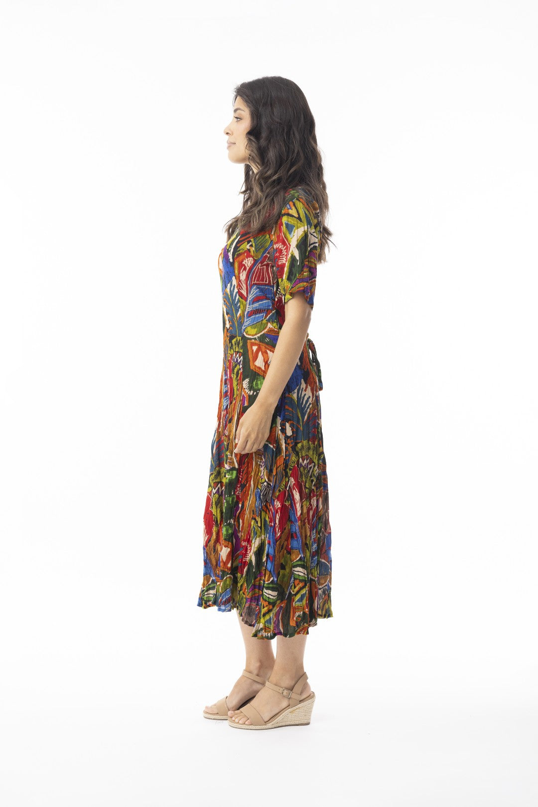 Torgua Godet Dress