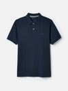Woody Navy Cotton Polo Shirt
