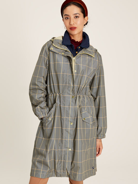 Holkham Brown Packable Waterproof Raincoat With Hood