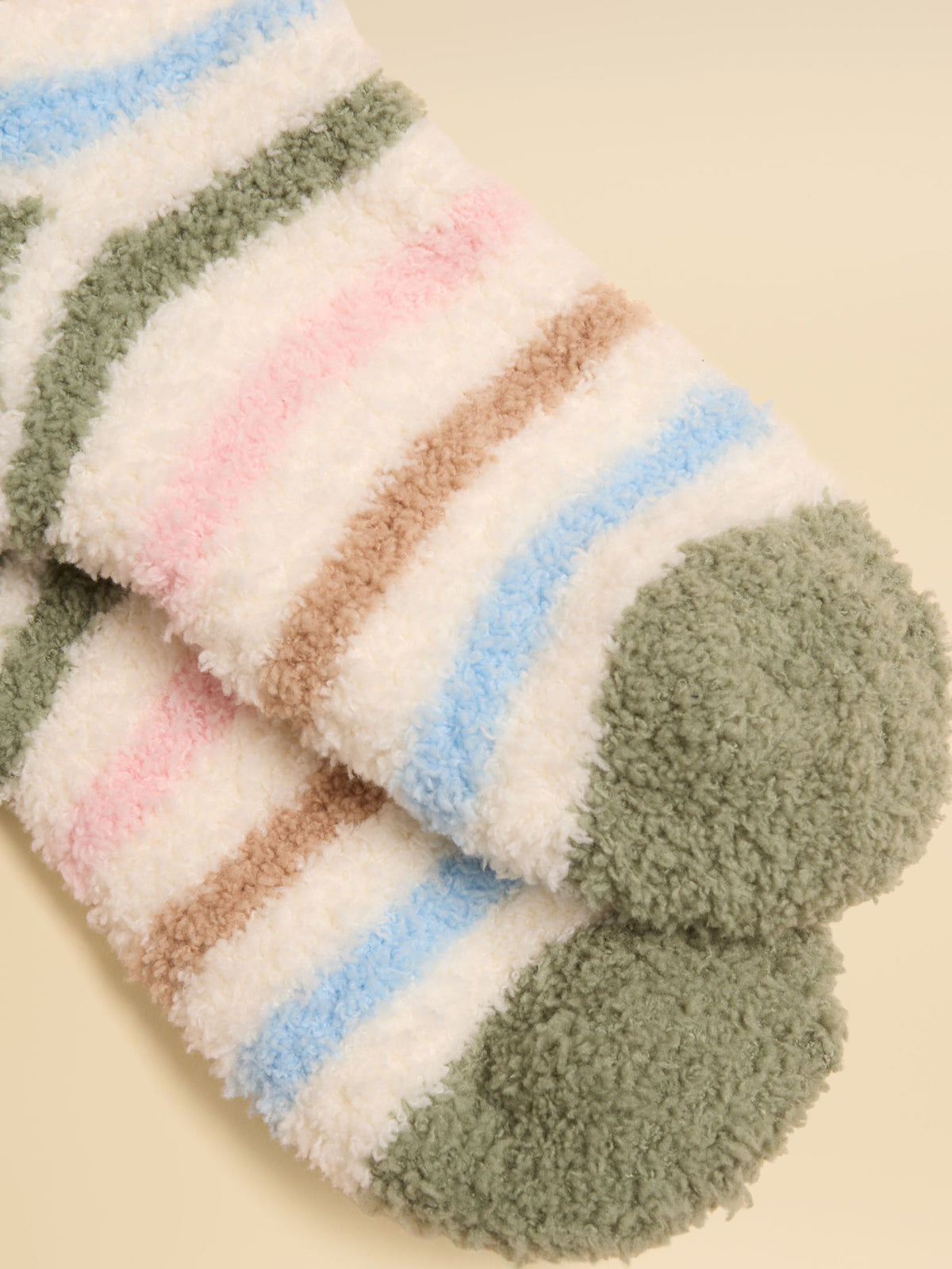 Socks - Cream Stripe