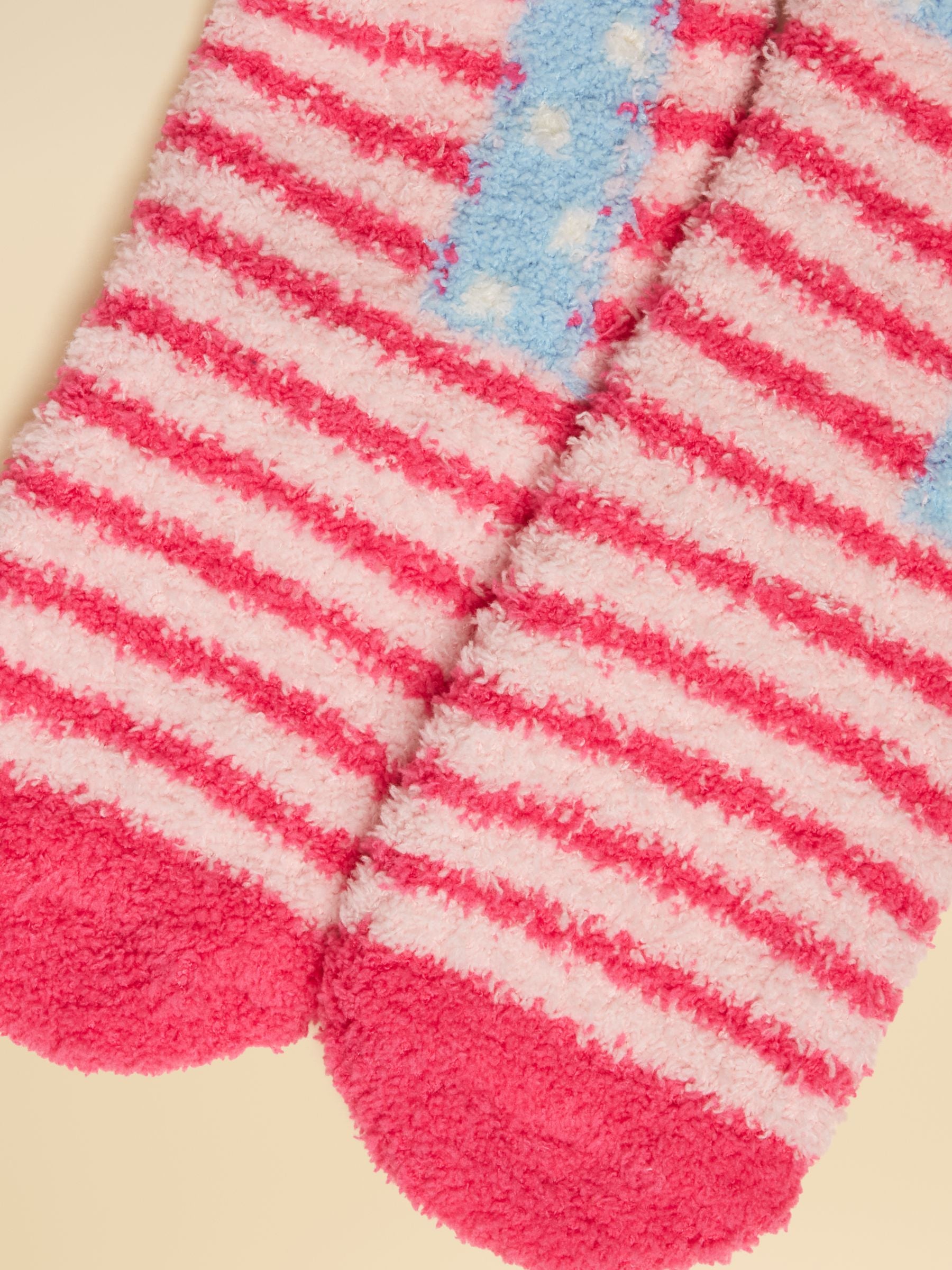 Kids Fluffy Pink Unicorn Socks