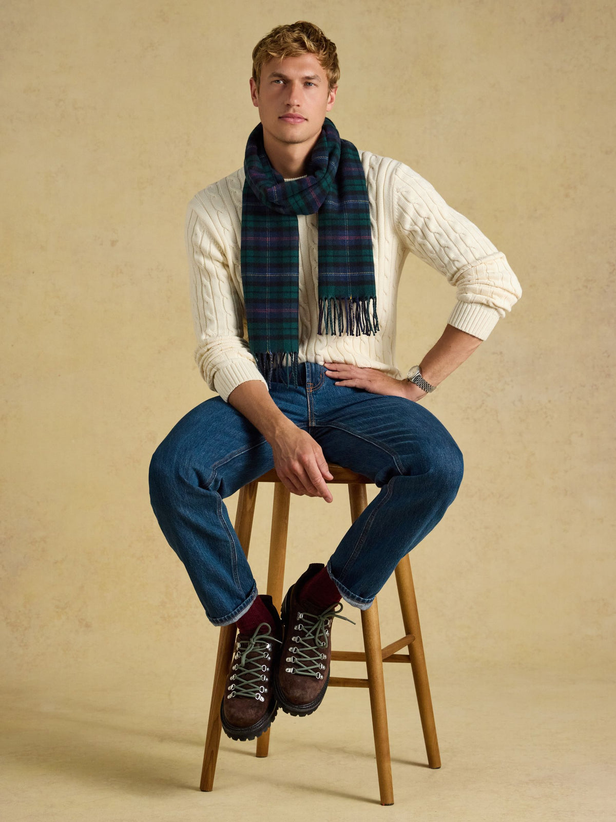 Langtree Scarf - Navy