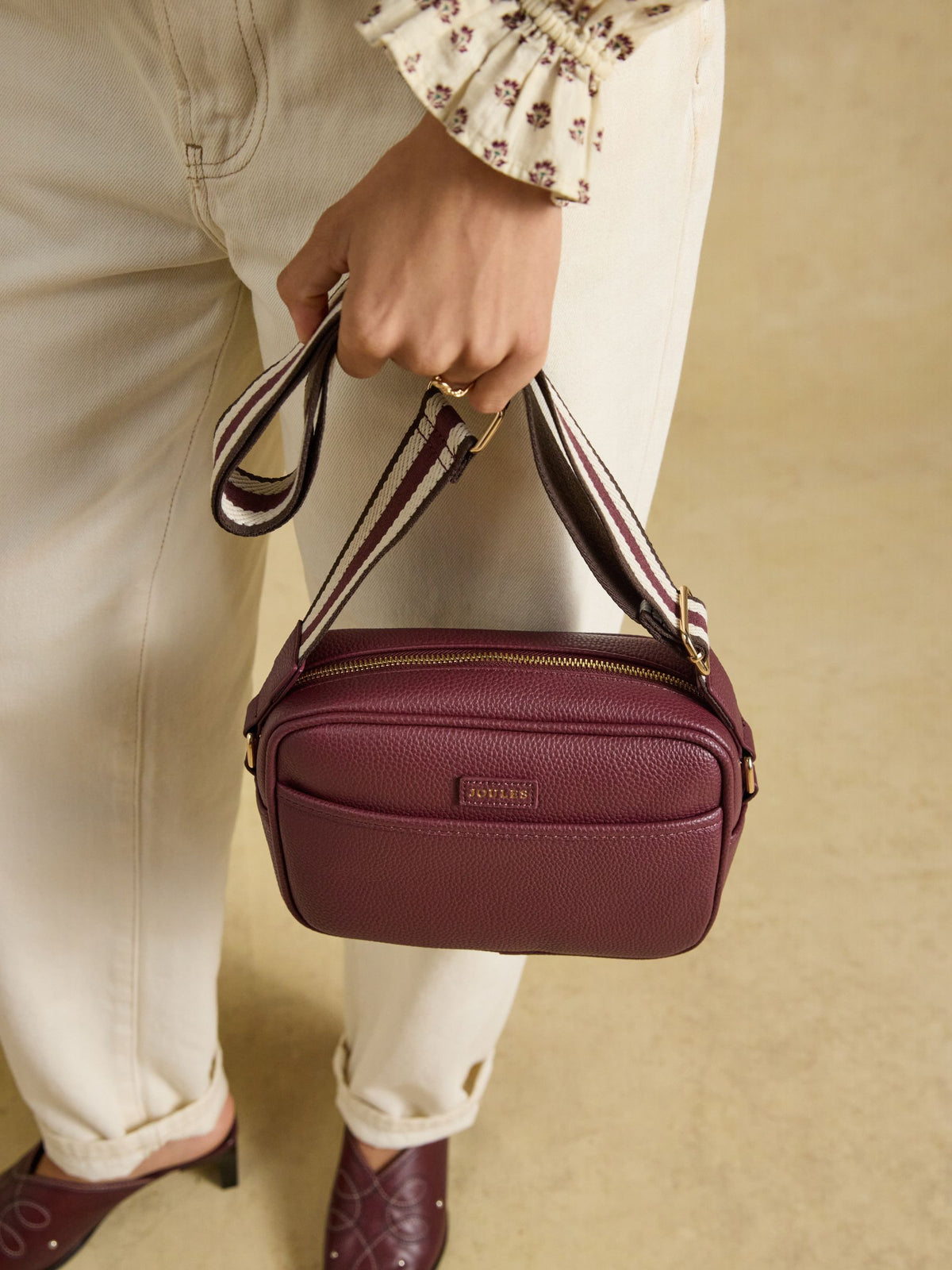 Cross Body Bag with Adjustable Thick Strap - Port