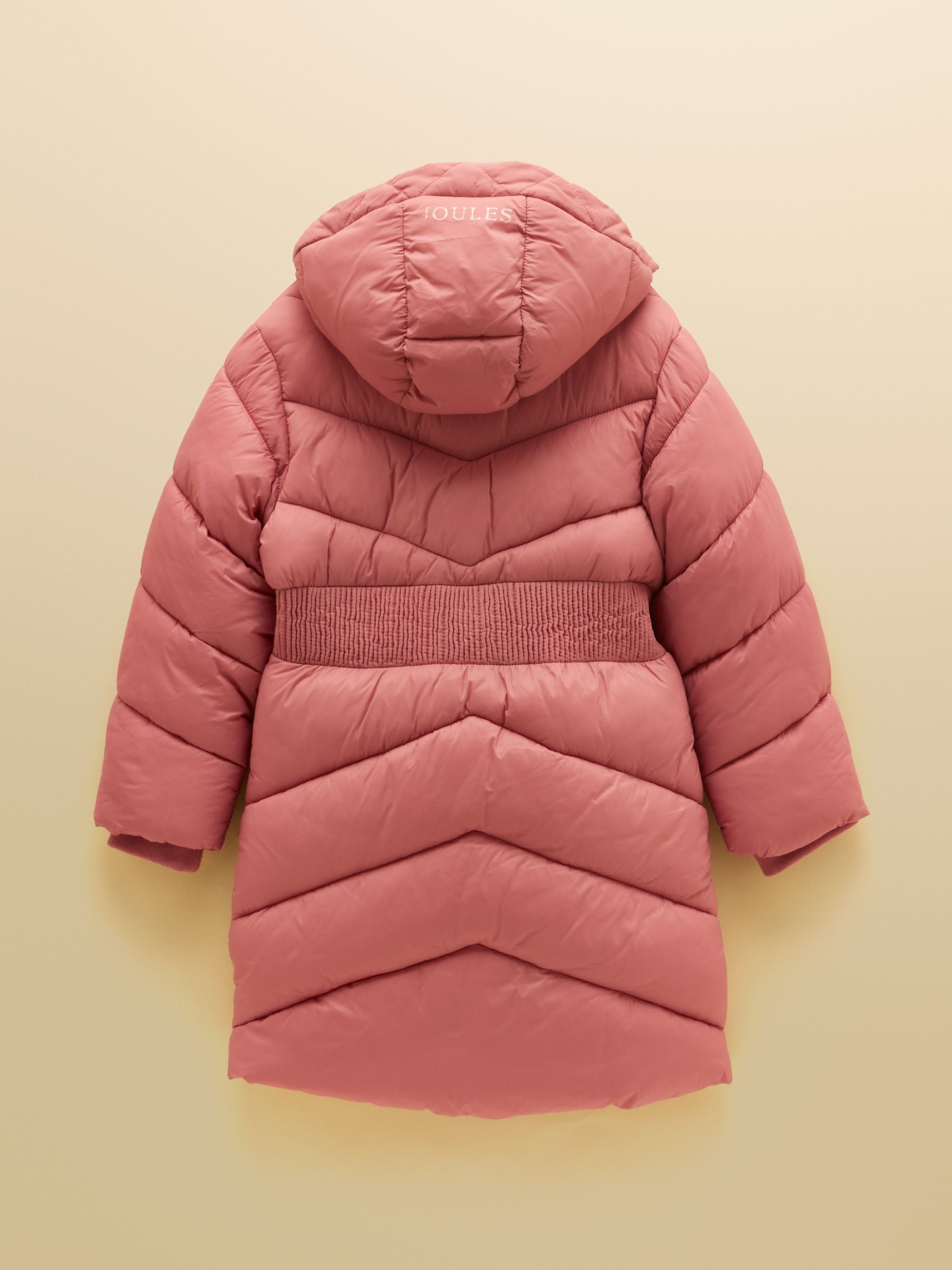 Girls' Chloe Pink Showerproof Padded Coat