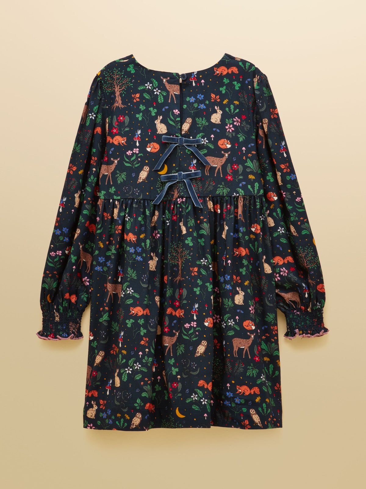 Long Sleeve Dress - Cream