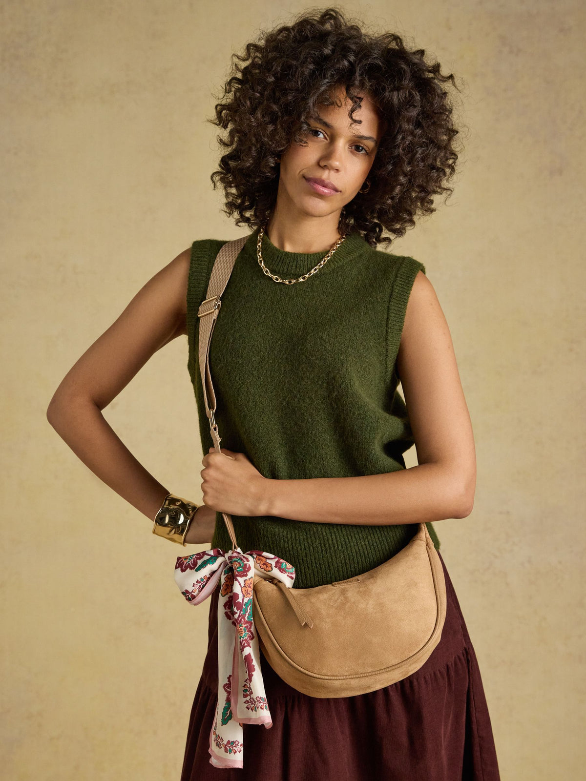 Moon Cross Body bag - Neutral
