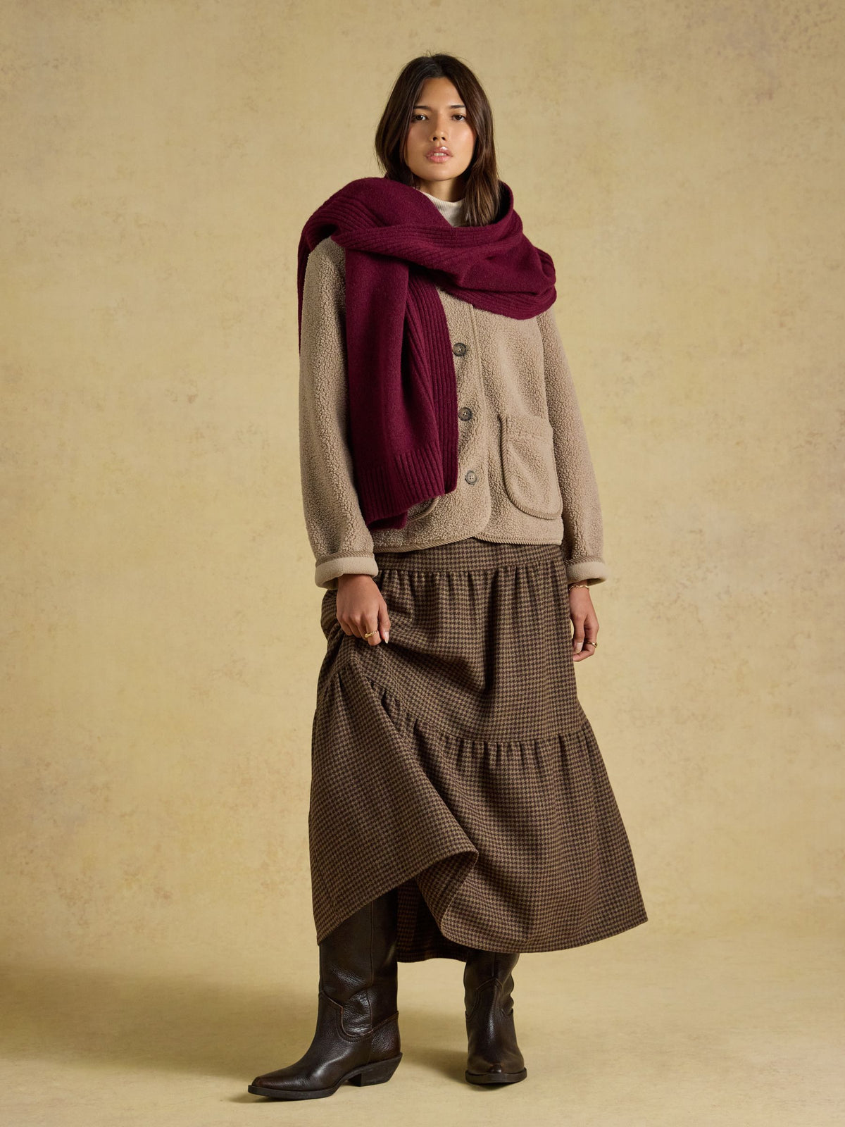 Scarf - Berry