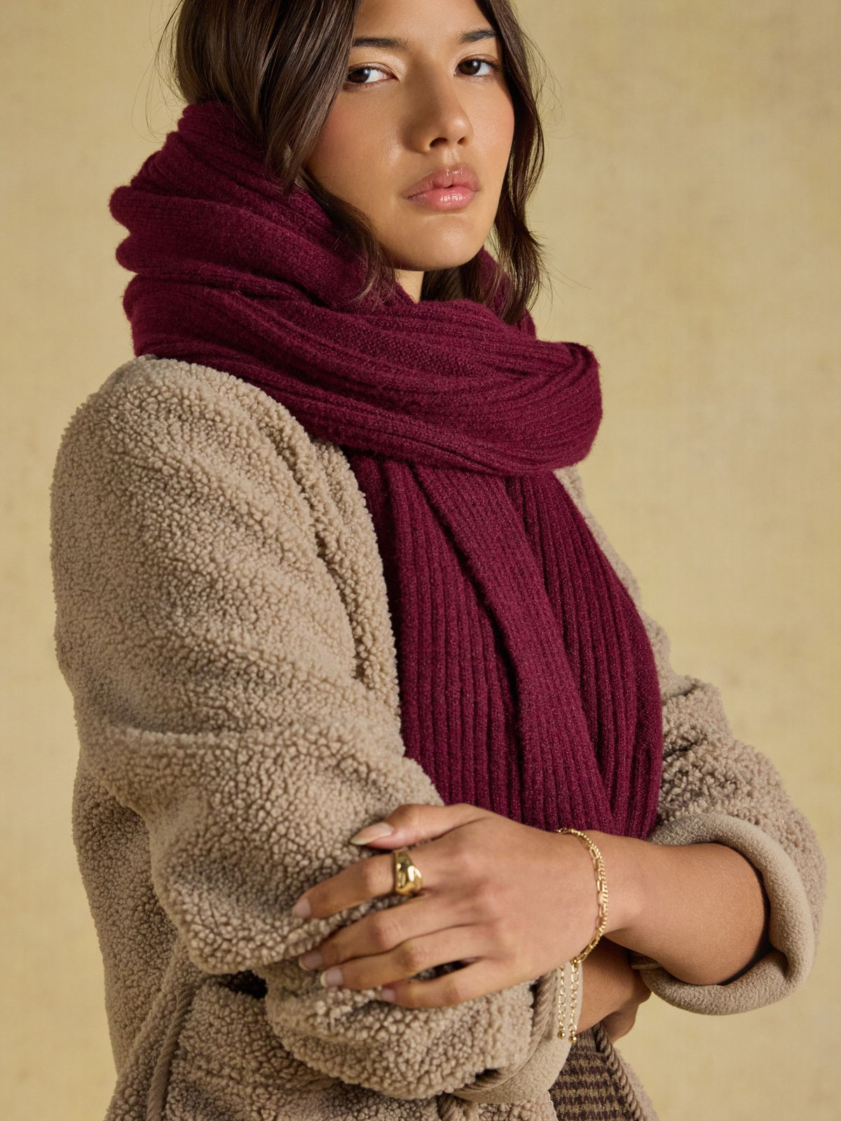 Scarf - Berry