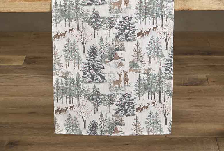Winter scene runner