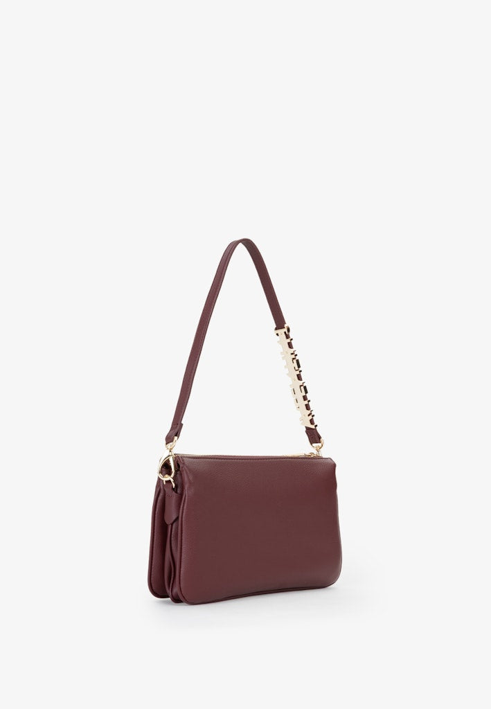 Valentino Barn Crossbody Bag - Bordeaux