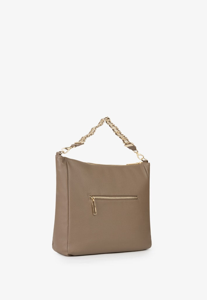 Valentino Lena Large Hobo Bag - Taupe