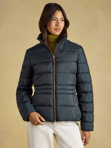 Paddock Navy Showerproof Padded Coat