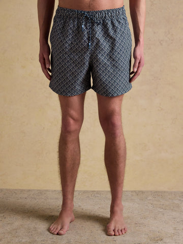 Overton Navy Swimming Shorts