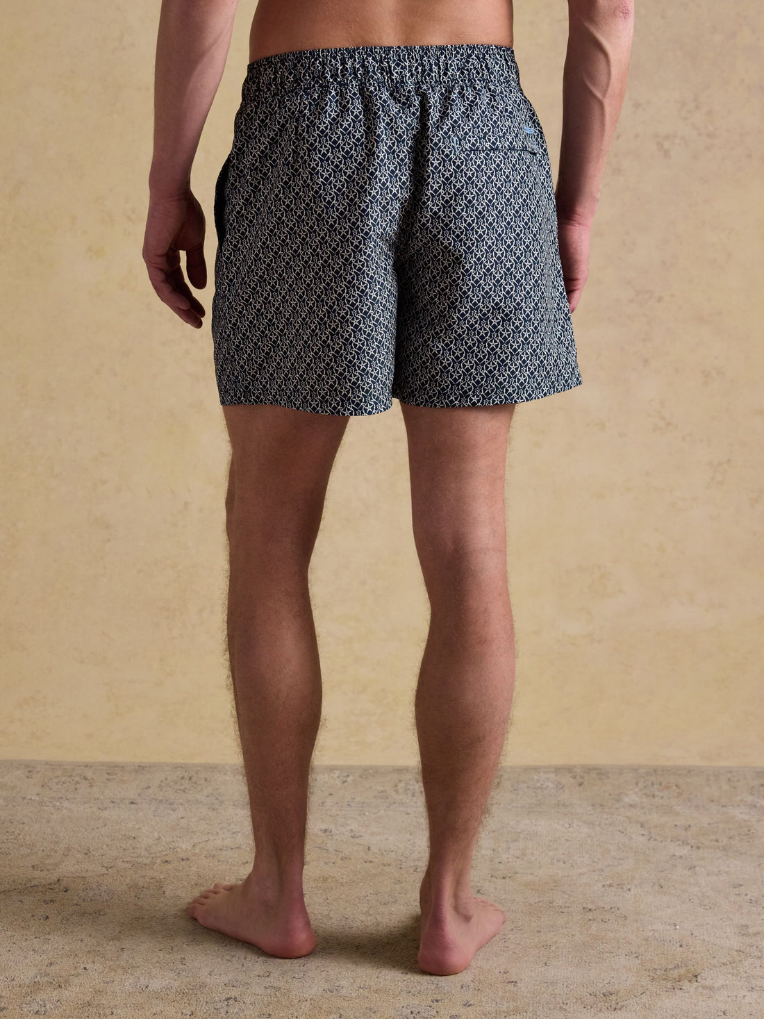 Overton Navy Swimming Shorts