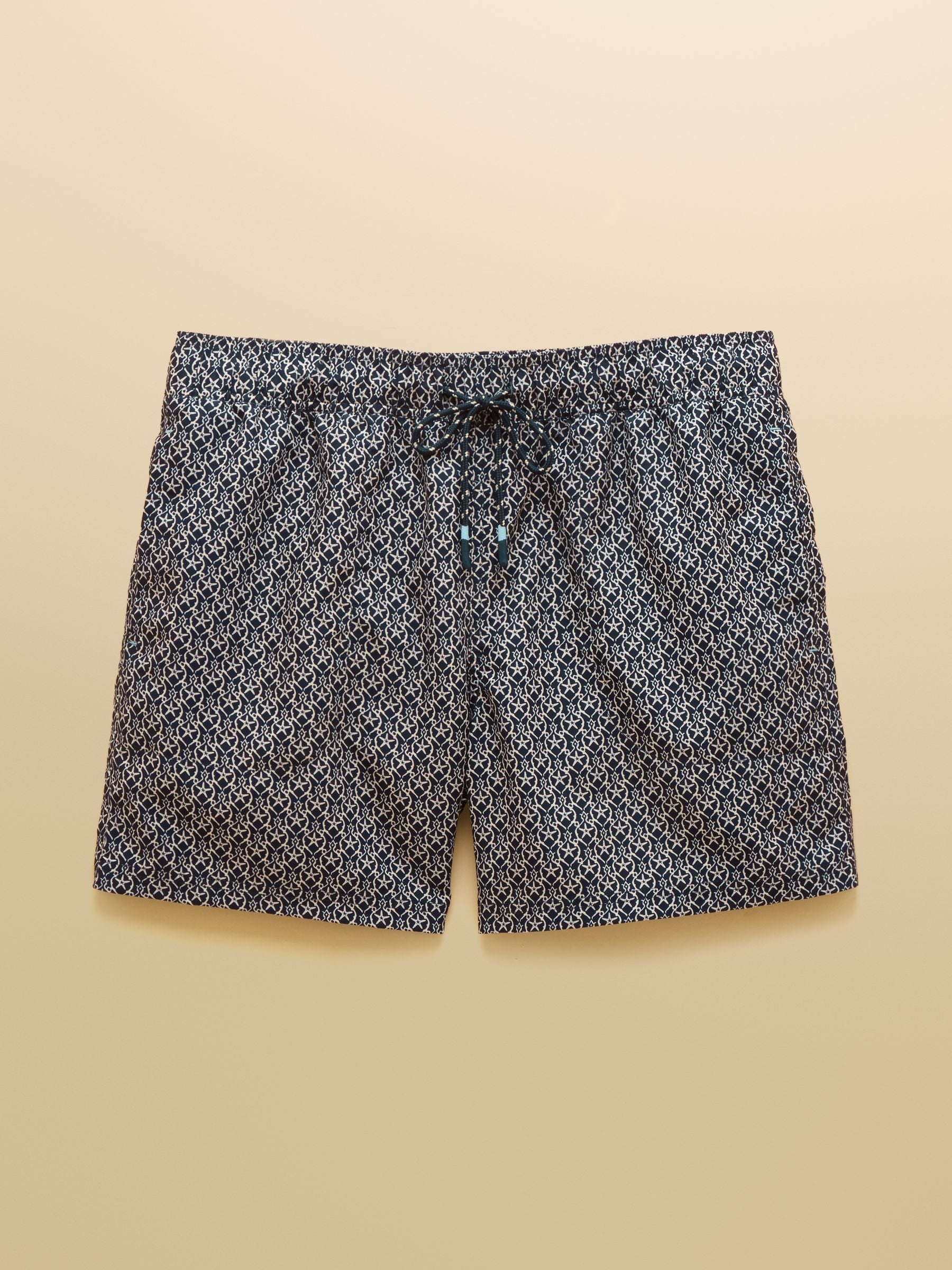 Overton Navy Swimming Shorts