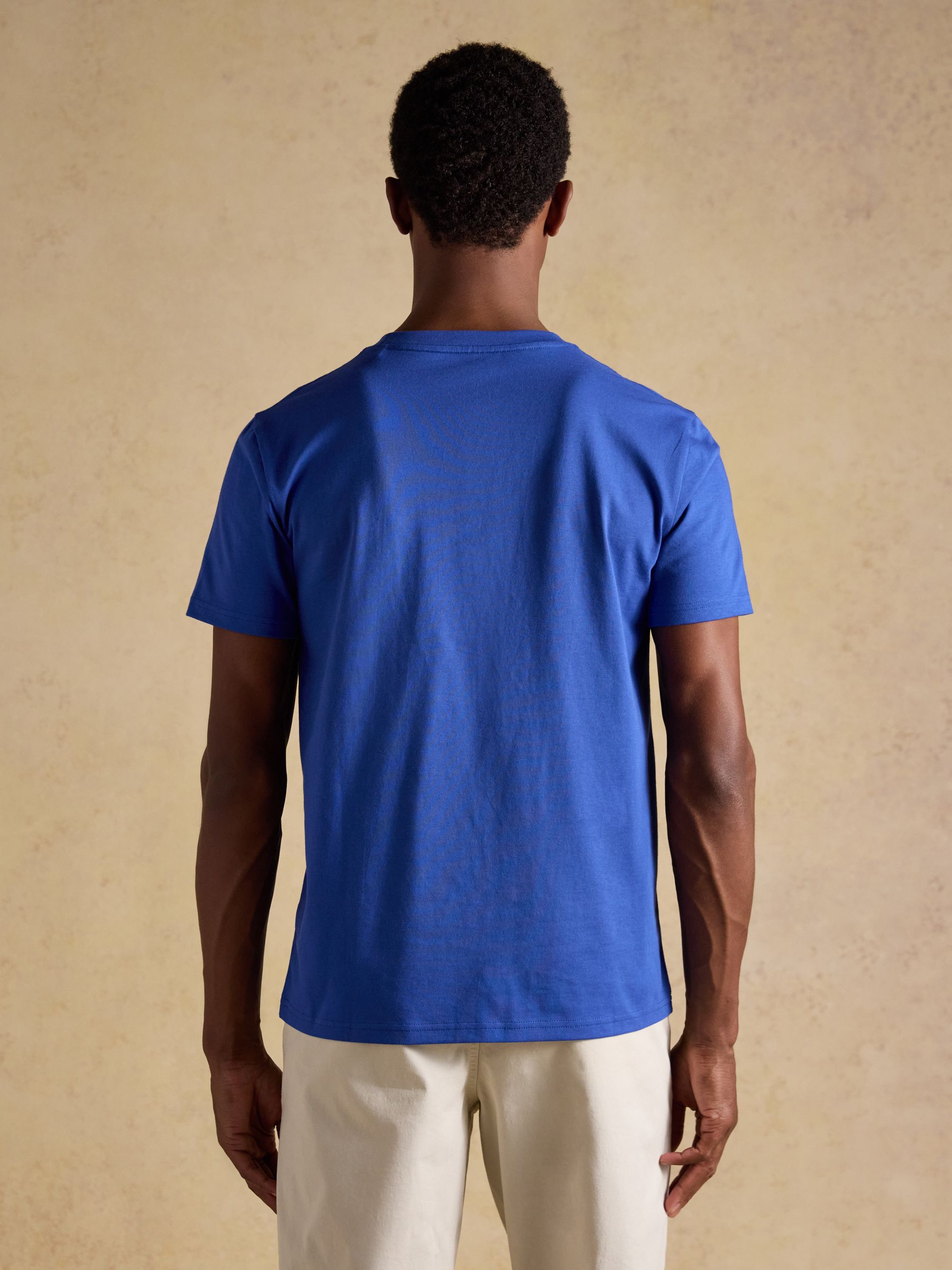 Everyday Mid Blue Classic Fit Cotton T-Shirt