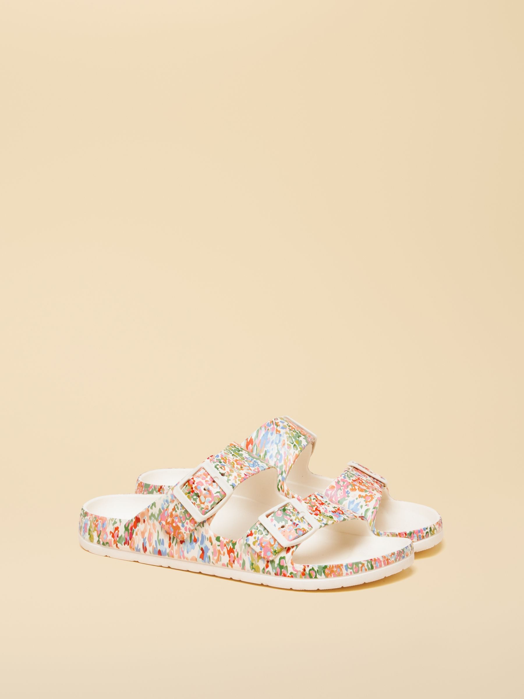 Sunseeker Ditsy EVA Double Buckle Sliders