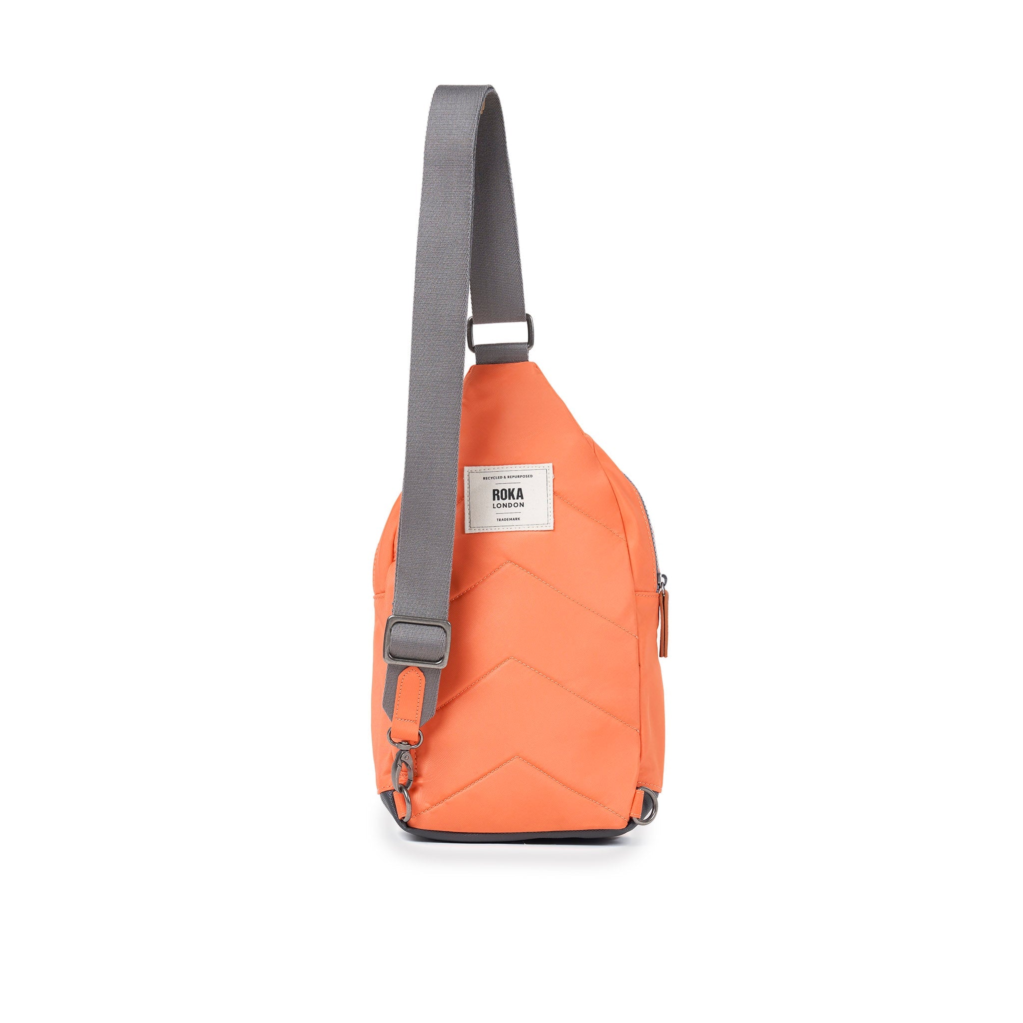 Willesden Sling Bag Large Recycled Canvas - Firecracker