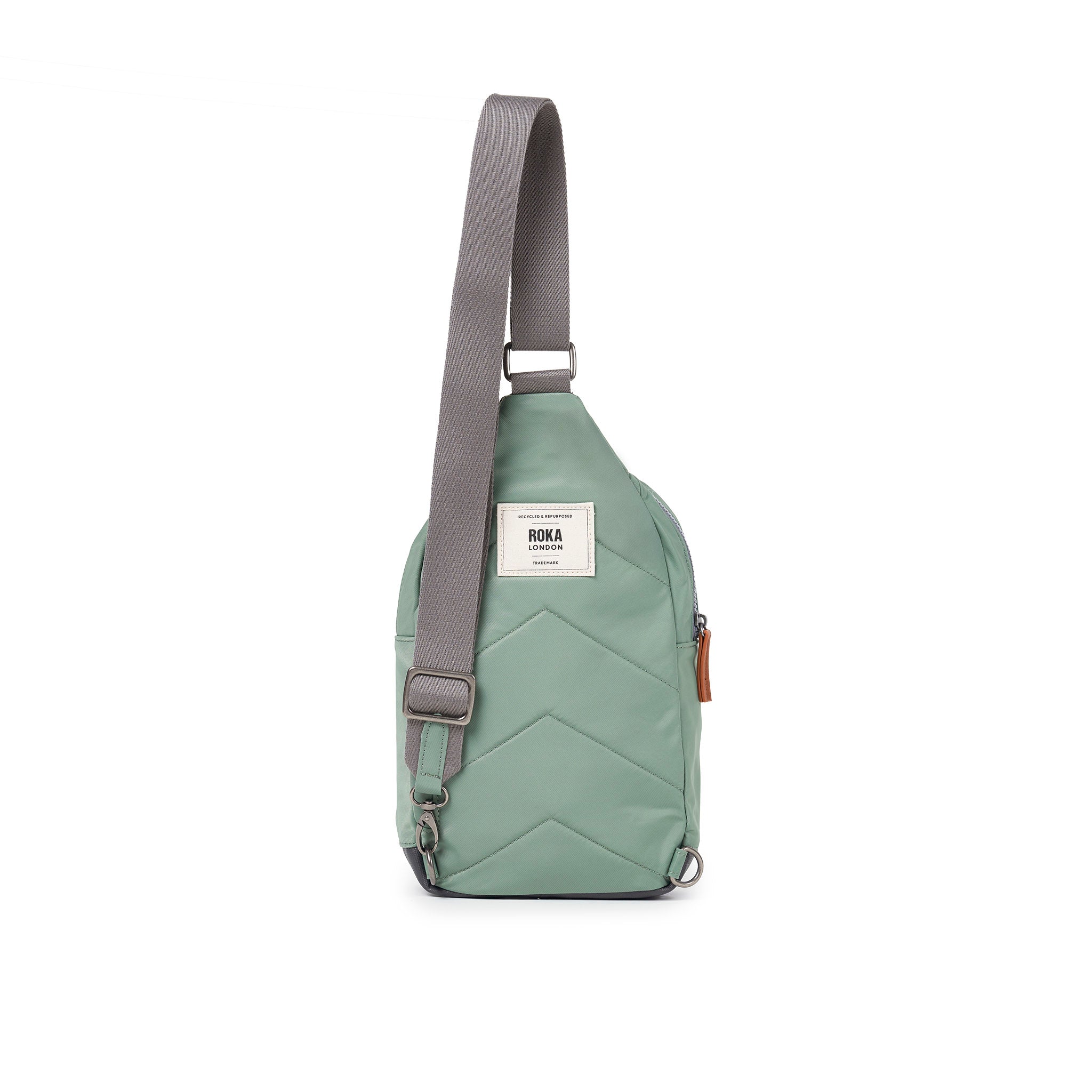 Willesden Sling Bag Large Recycled Nylon - Frost