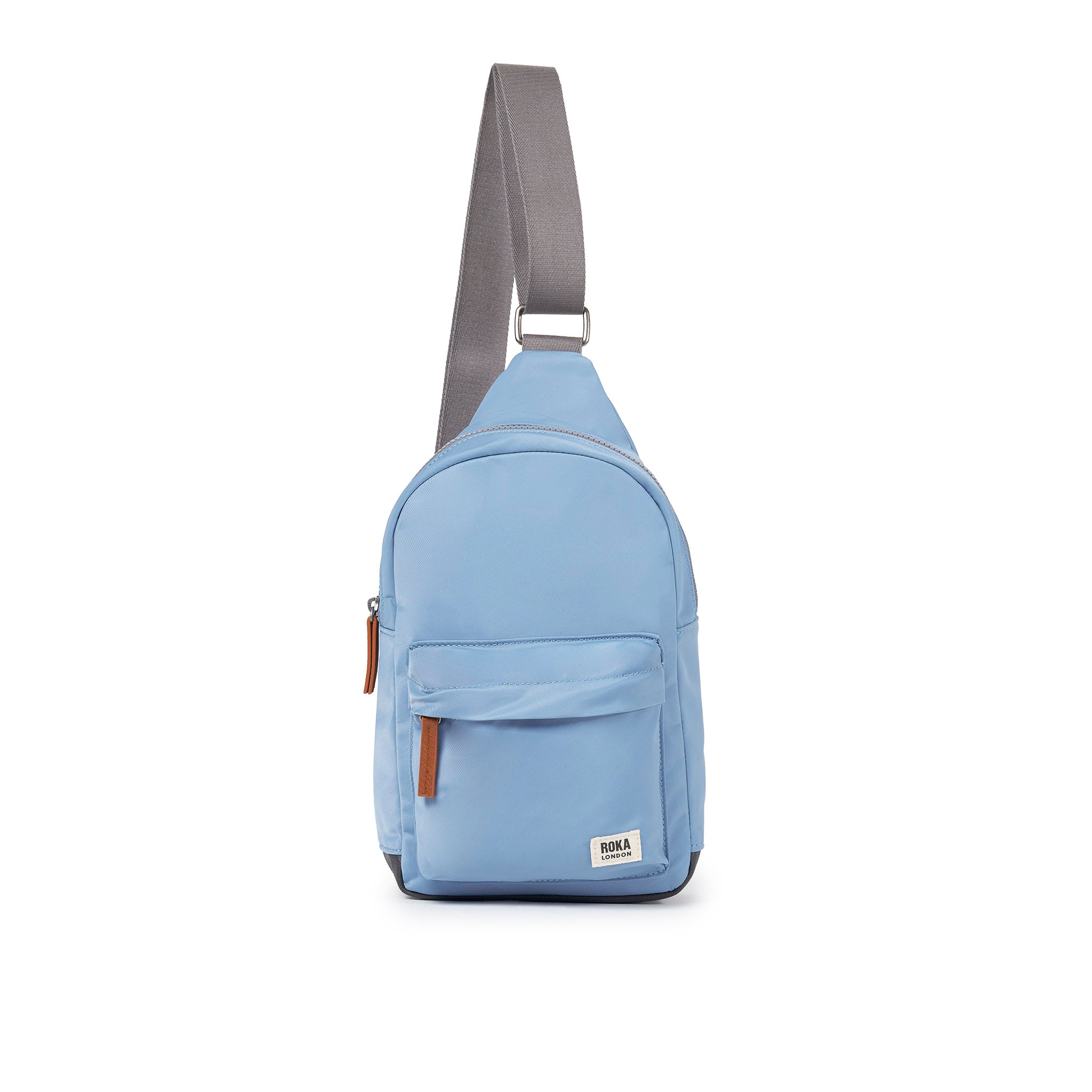 Willesden Sling Bag Large Recycled Nylon Ripstop - Retro Blue