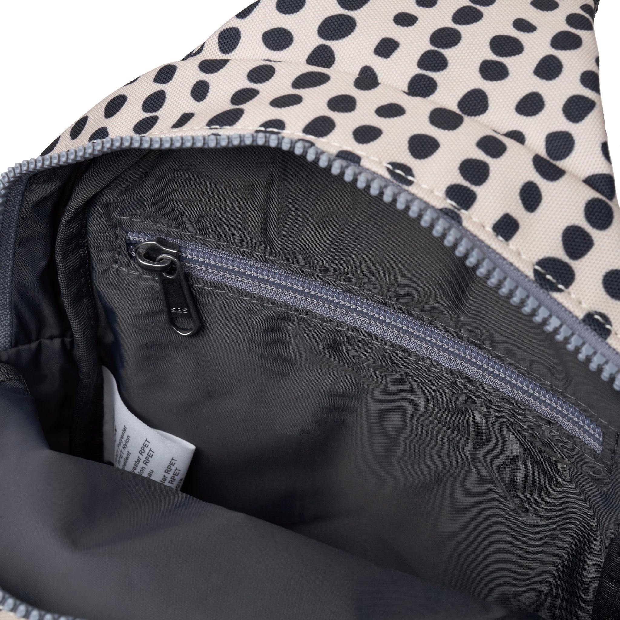 Willesden Sling Bag Large Recycled Canvas - Linear Dot