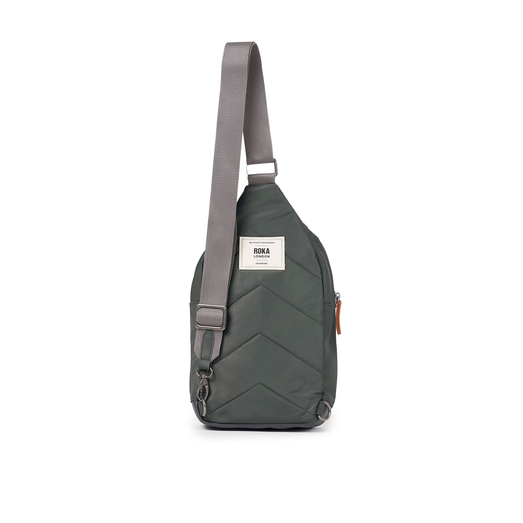 Willesden Sling Bag Large Recycled Nylon - Thyme