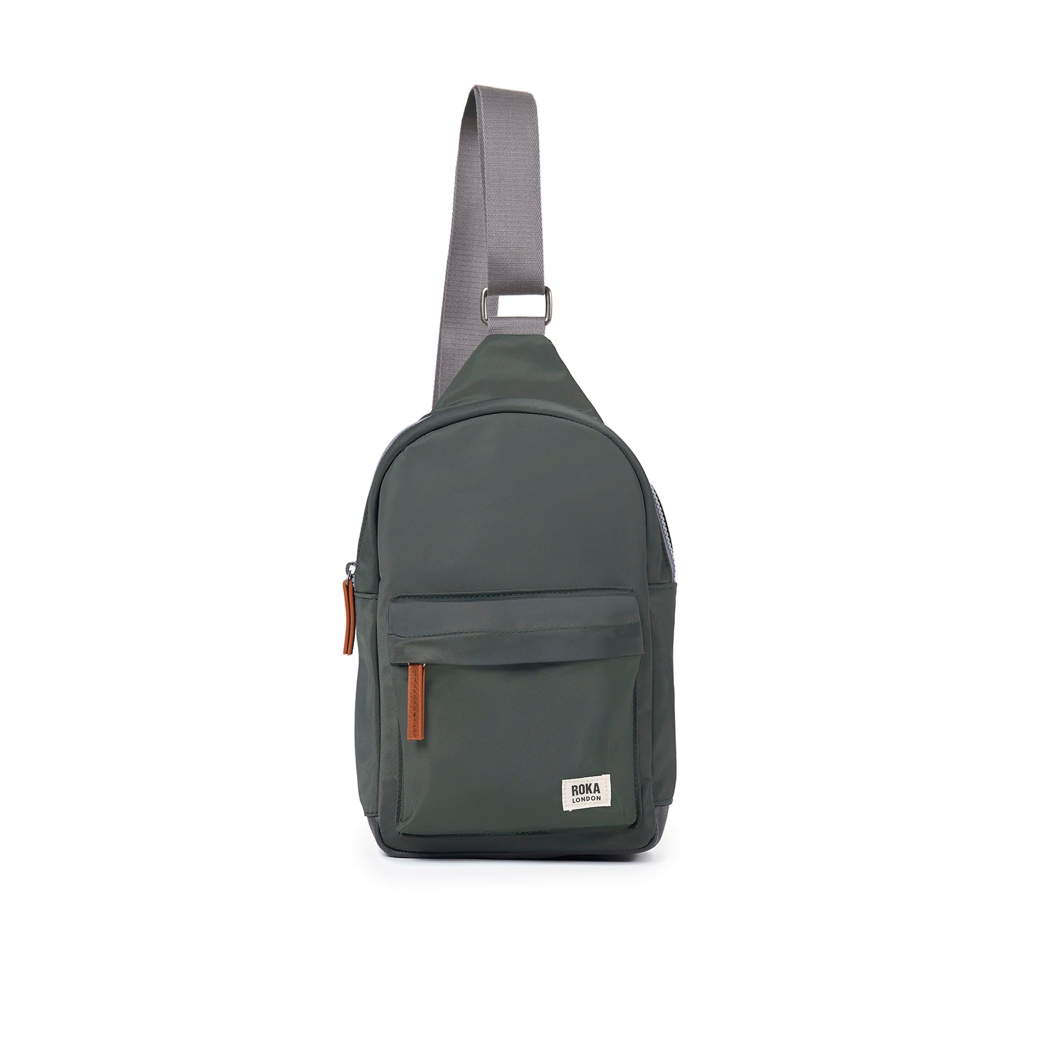 Willesden Sling Bag Large Recycled Nylon - Thyme