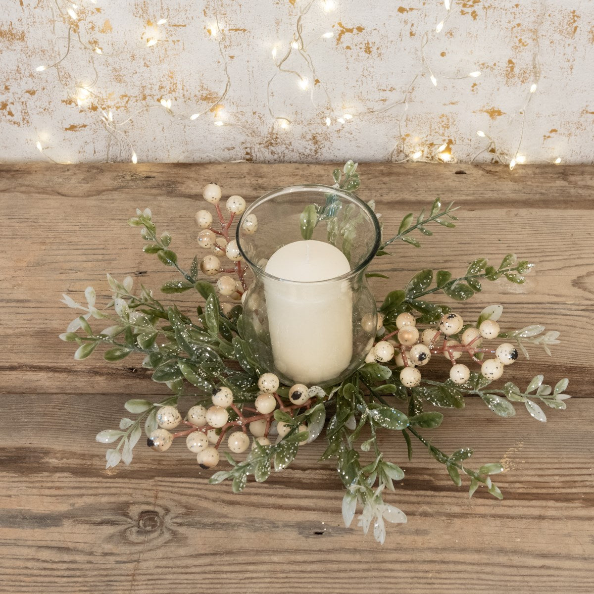 Sparkle Berry Candleholder 9cm