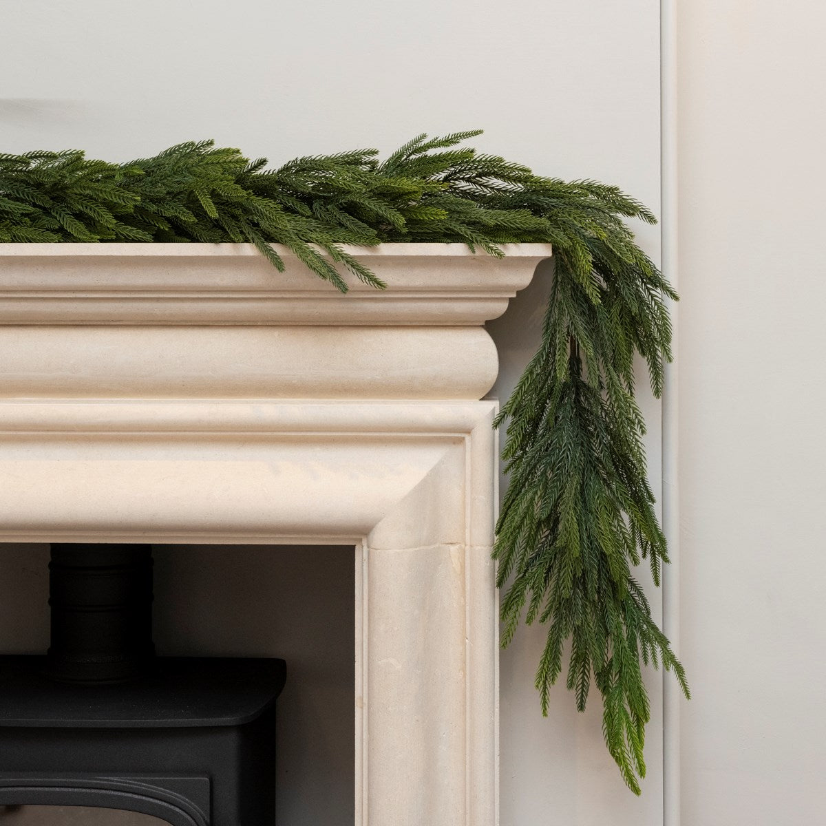Waxed Pine Garland