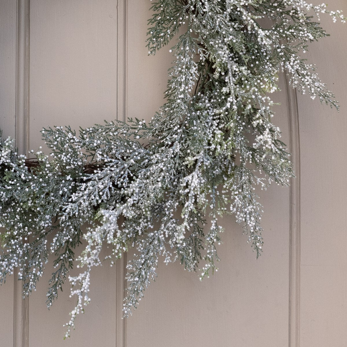 Faux Barrowden Fine Foliage Wreath
