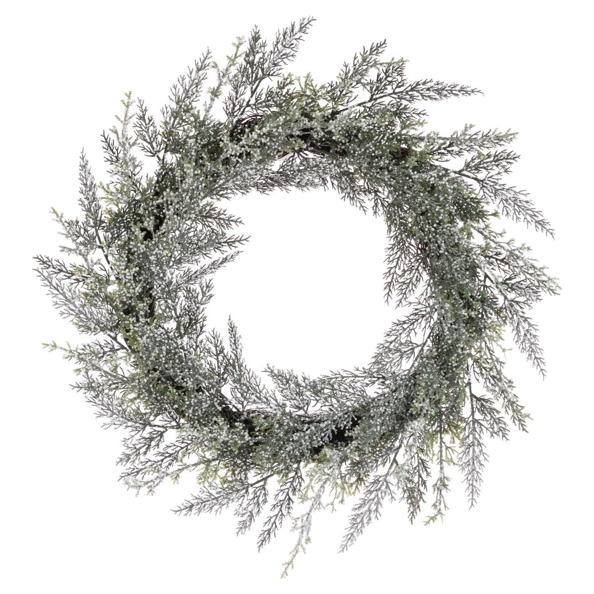 Faux Barrowden Fine Foliage Wreath