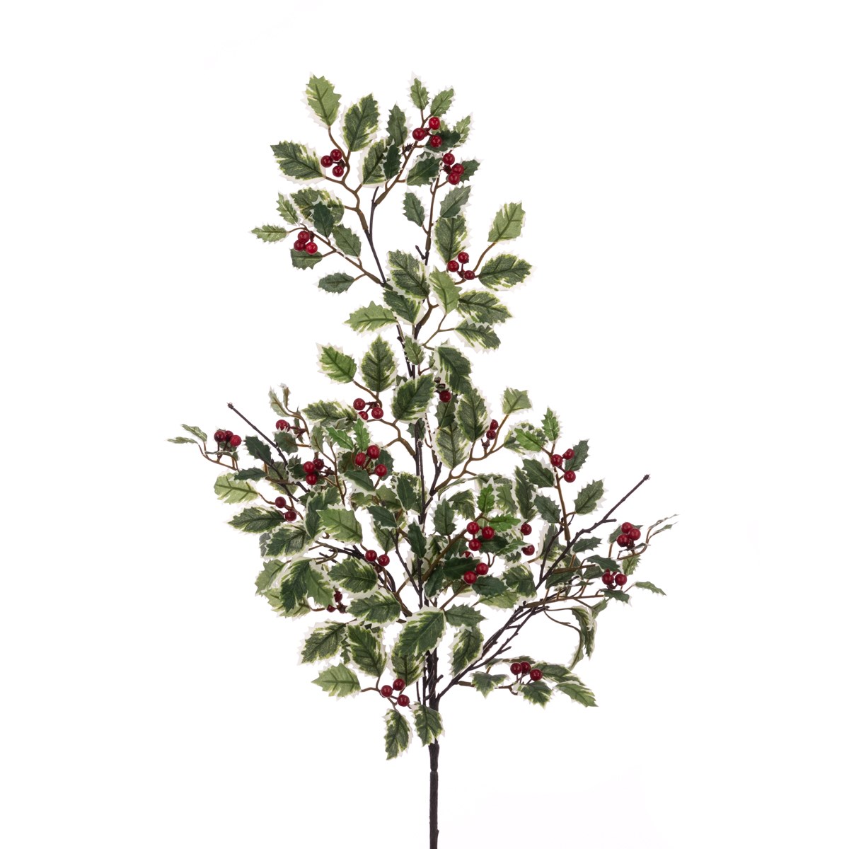 Variegated Holly Spray 78cm