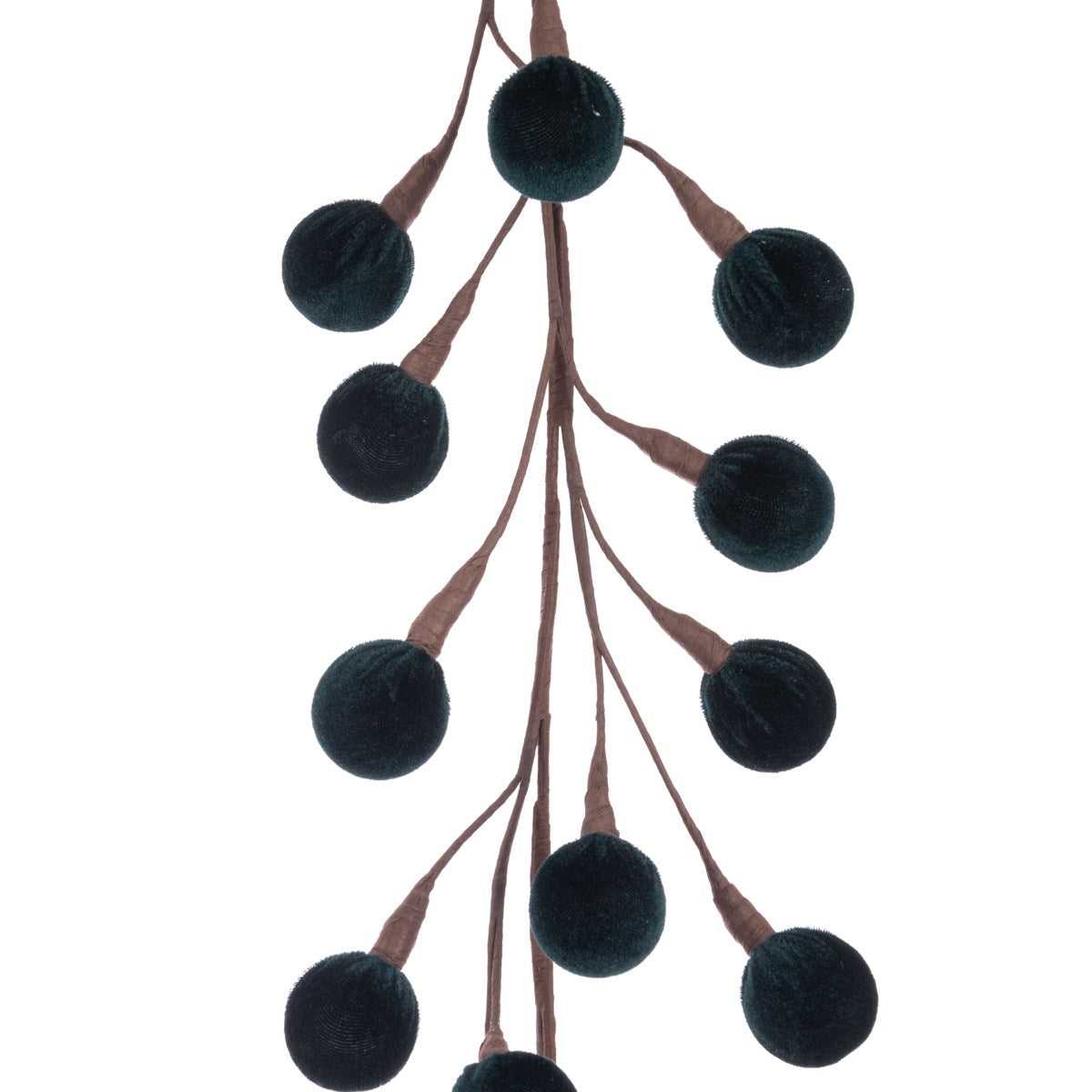 Velvet Pom Ball Garland 120cm